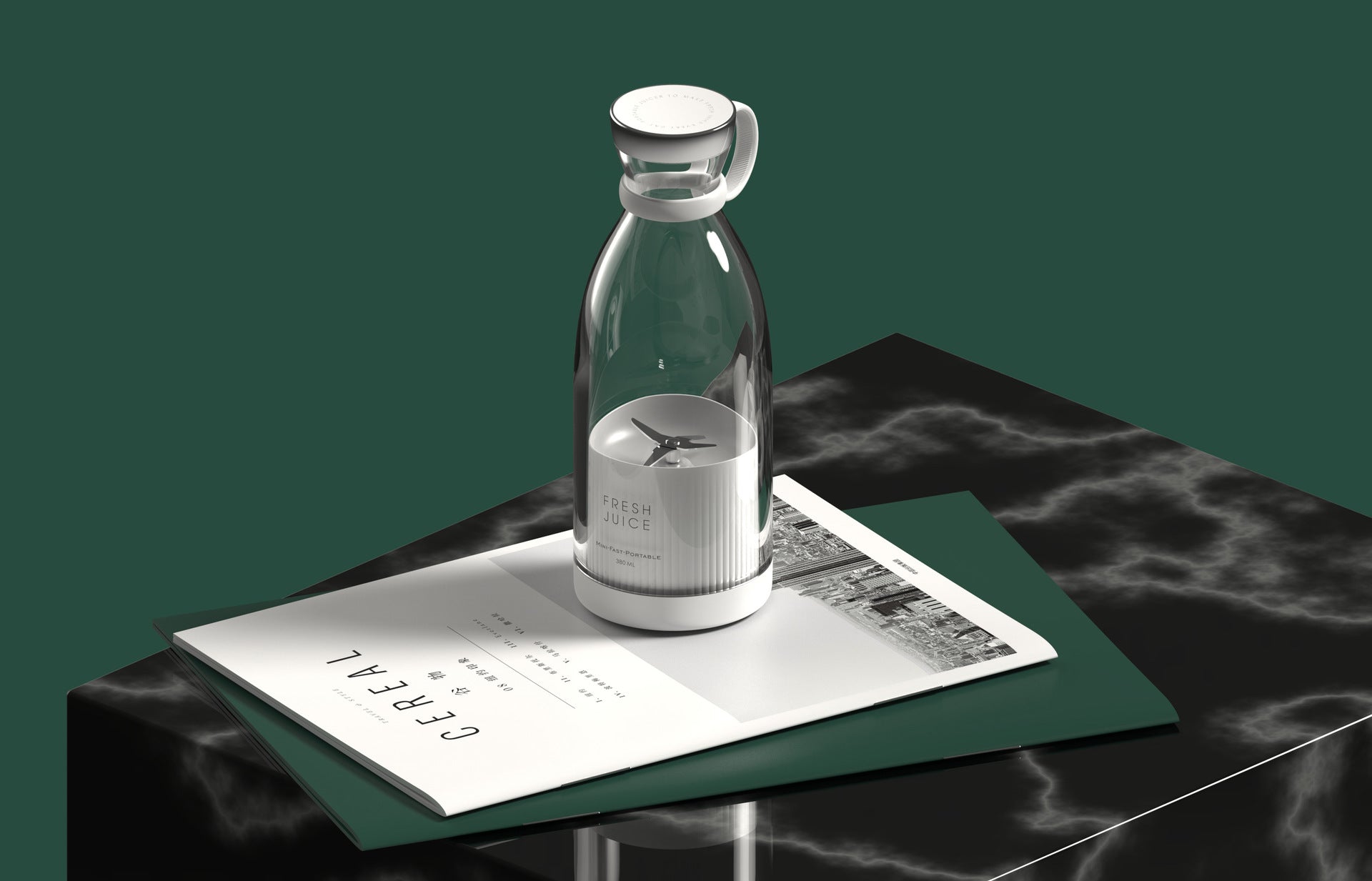 PureBlend™ – Tragbarer Smoothie- & Juice-Mixer