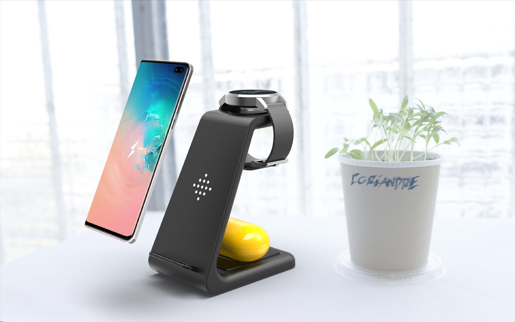 PureCharge™ – 3-in-1 Wireless Charging Station