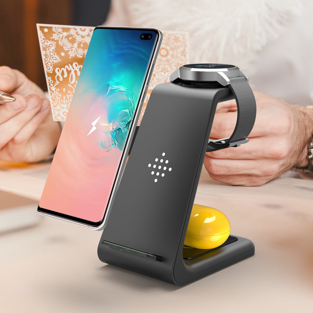 PureCharge™ – 3-in-1 Wireless Charging Station